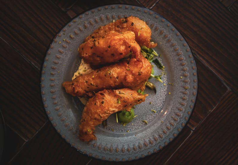 Nashville crispy chicken sandwich